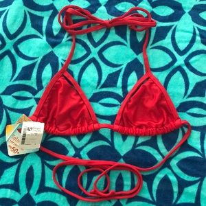Red Bikini Top